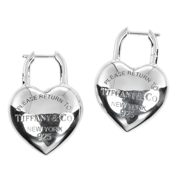 TIFFANY & CO. Silver Earrings - Picture 1 of 7